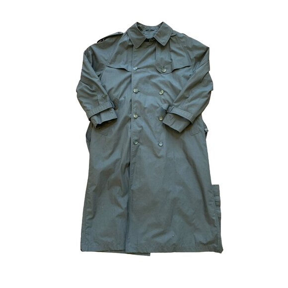 London Towne Gray Overcoat sz 42Lng - Picture 2 of 6